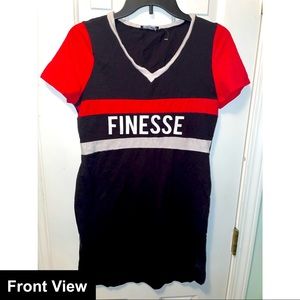 “FINESE” mini body on dress